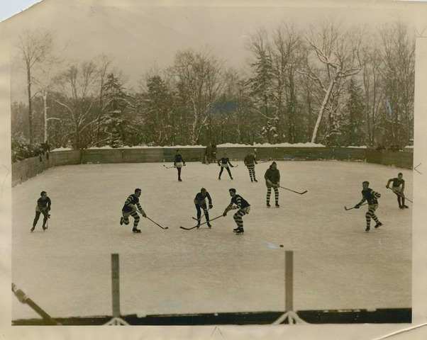 Dartmouth vs Williams Ice Hockey Game at Lake Placid, New York