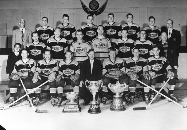 Whitby Dunlops - Allan Cup Champions - 1957