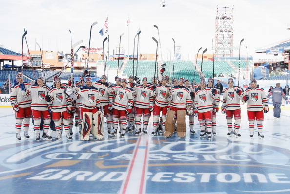 New York Rangers At 2012 Bridgestone Winter Classic