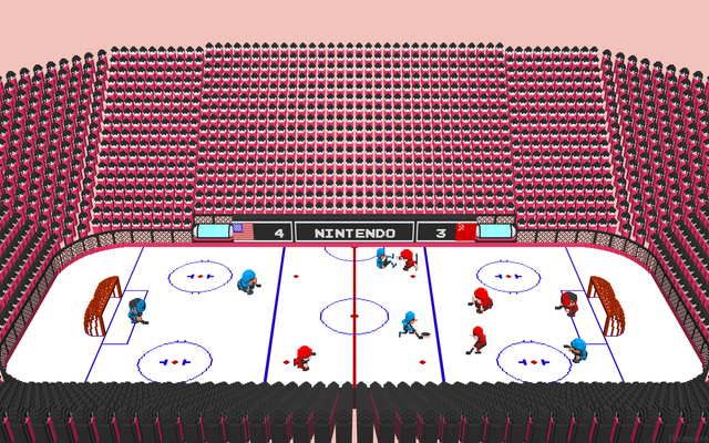 3D Nintendo Ice Hockey  