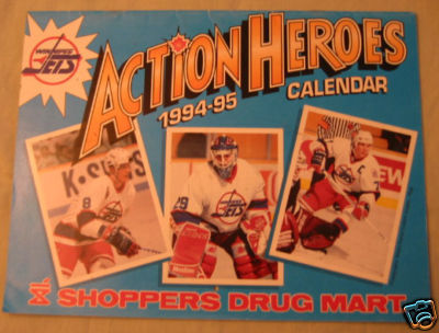 Winnipeg Jets Calendar 1994
