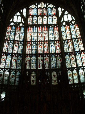 The Great East Window - Gloucester Cathedral - England     