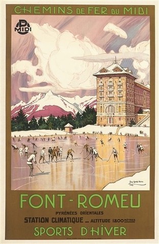 Tony Georges Roux - Font-Romeu Resort - 1923 - France - Pyranees