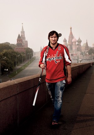 Alexander Ovechkin in Moscow