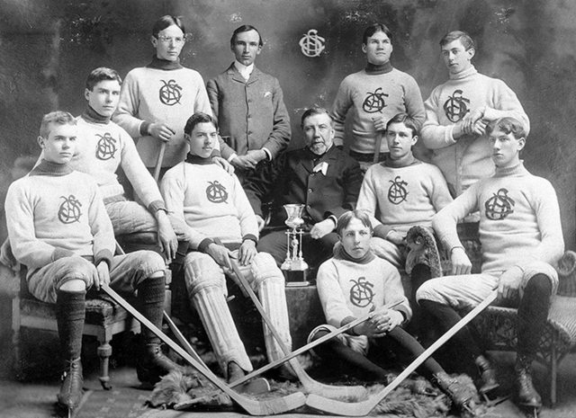 The Simcoe Hockey Club - 1899 - J Ross Robertson