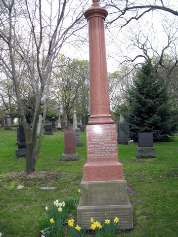 John Ross Robertson Grave Stone