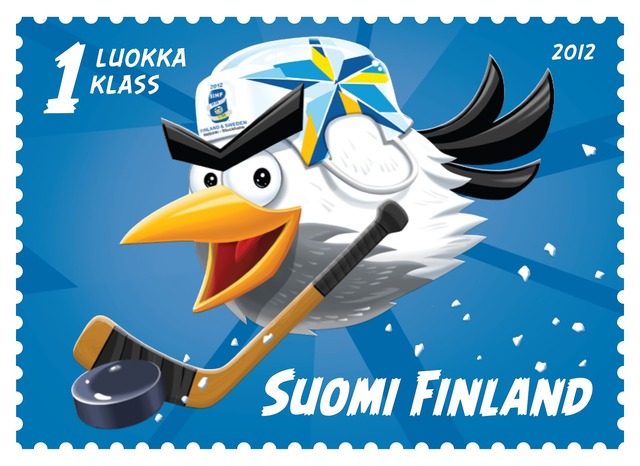 HockeyBird Stamp  - Finland - Ice Hockey World Championships