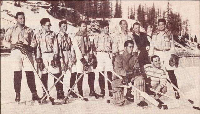 EHC St. Moritz - Champions of Switzerland - 1928