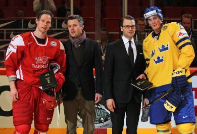 Swedish & Danish Royalty at IIHF World Championships - Stockholm