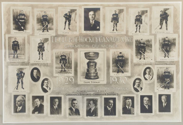 Montreal Canadiens - Stanley Cup Champions - 1930