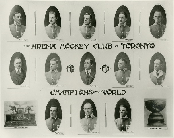 Toronto Arenas - Stanley Cup Champions - 1918
