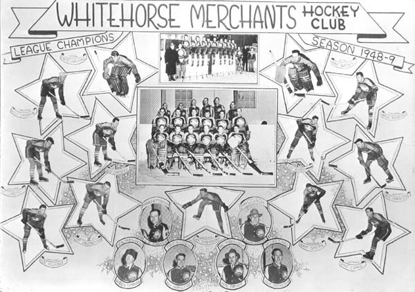 Whitehorse Merchants Hockey Club - 1949