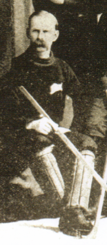 Whitey Merritt - 1st Goalie to Wear Pads - Leg Equipment - 1896