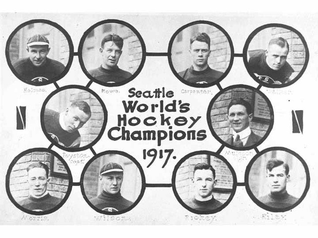 Seattle Metropolitans - Stanley Cup Champions - 1917