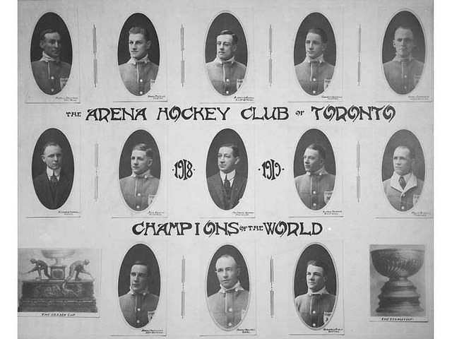 Arena Hockey Club of Toronto - Stanley Cup Champions - 1918