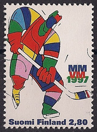 Finland - Ice Hockey Stamp - 1997- World Championships