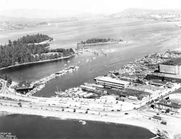 Denman Arena - Vancouver - Aerial Photo - 1930s