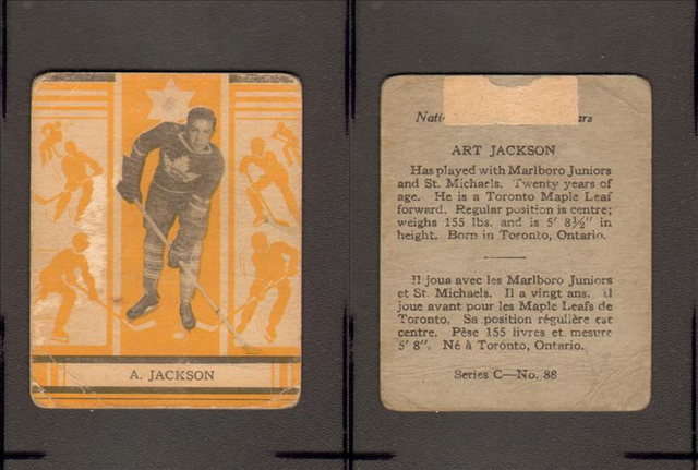 Hockey Card 1936 Art Jackson