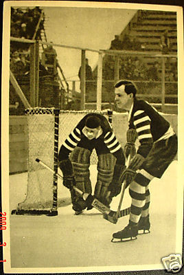 Hockey Card 1936 German Goalie