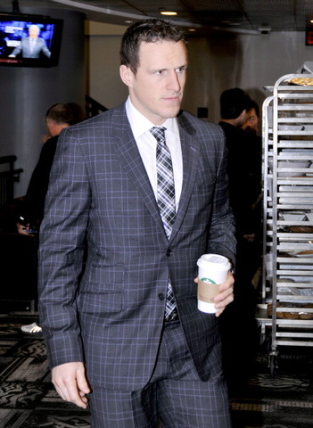 Dion Phaneuf - Plaid Suit - 2011