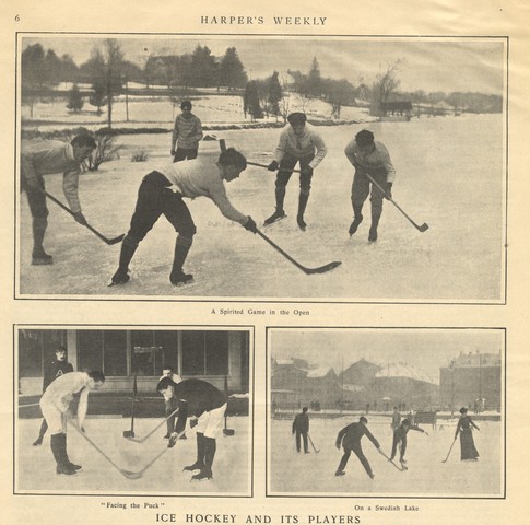 Harper's Weekly - Ice Hockey - 1902