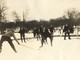 Ice Hockey Game - Shinny - Outdoor Rink - Antique