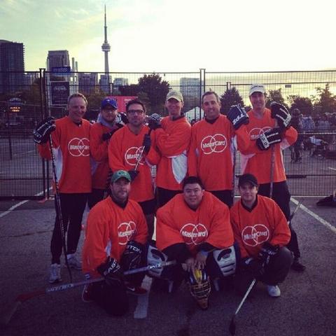 Team MasterCard - Road Hockey To Conquer Cancer - Calgay - 2012