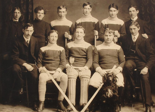 Merchant Hockey Team - Owen Sound - Ontario - 1908