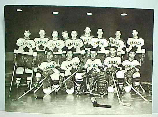 Ice Hockey Card 1959 World Championships Canada