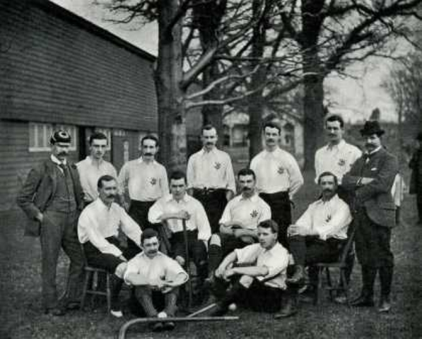 England's 1st International Field Hockey Team - 1895