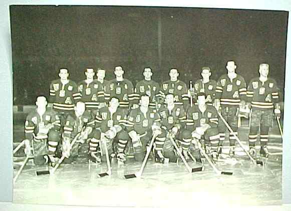 Ice Hockey Card 1959 World Championships Usa