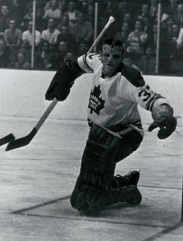 Terry Sawchuk - Toronto Maple Leafs - 1965