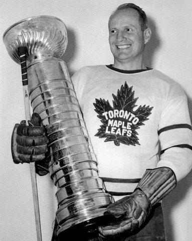 Happy Day - Hap Day Holding The Stanley Cup - 1942