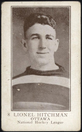 Lionel Hitchman Rookie Card - William Paterson Limited - 1923-24