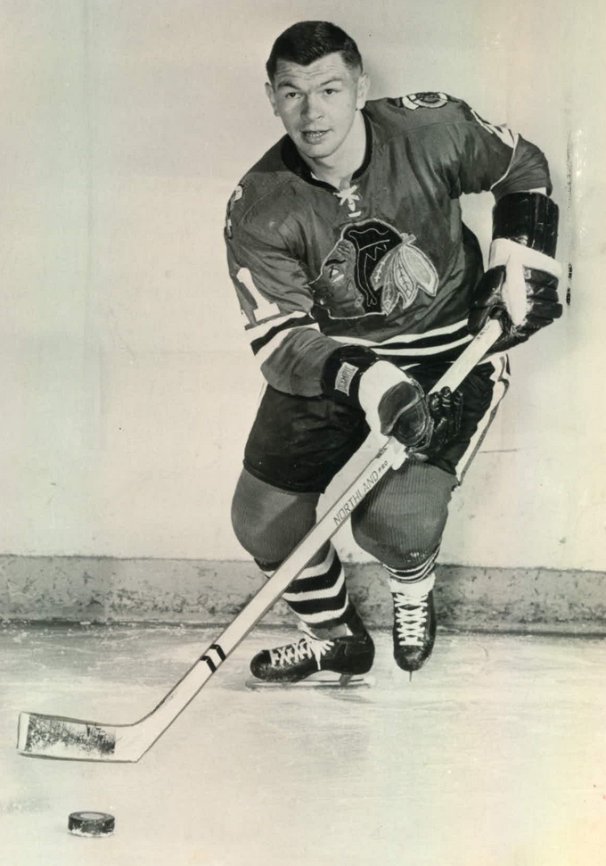 CCM  STAN MIKITA Chicago Blackhawks 1967 Vintage Throwback NHL Hockey  Jersey
