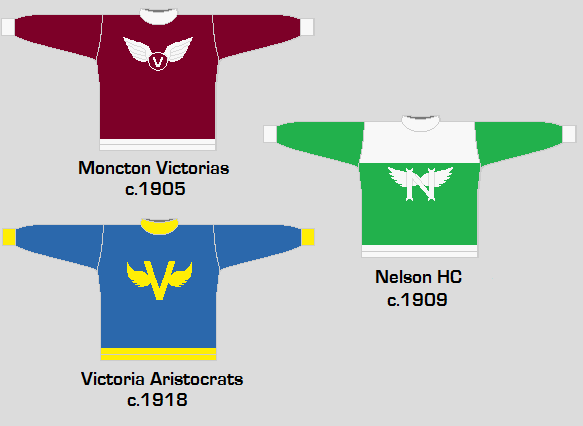 Moncton Victorias - Victoria Aristocrats - Nelson Hockey Club