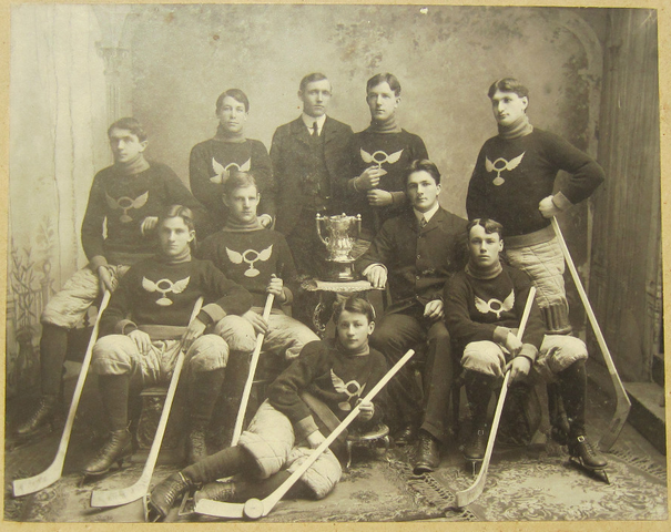 University of Ottawa Hockey Team - Champions - 1904