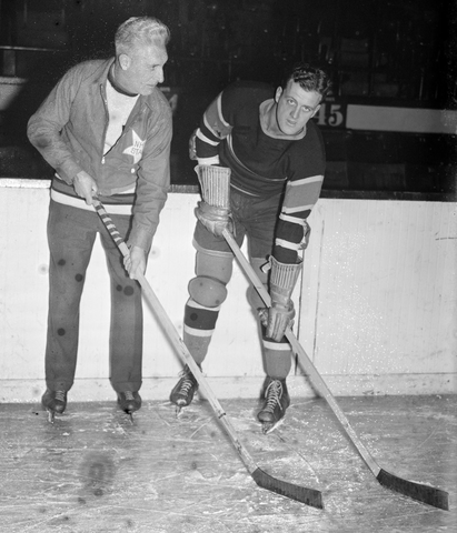 Father & Son - Lester Patrick with Lynn - 1930s