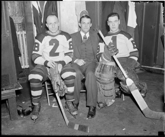 Boston Bruins - Eddie Shore, Babe Seibert & Tiny Thompson - 1936