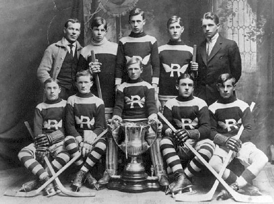 Rossland Hockey Team - Junior Men - Champions - 1910