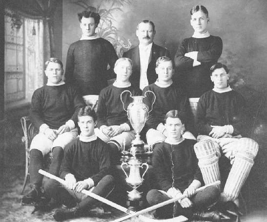 Rossland Victoria Hockey Club 1908 Rossland Winter Carnival Hockey Champions
