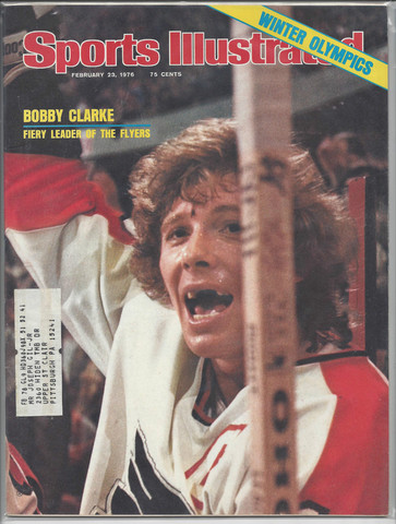 Bobby Clarke - Sports Illustrated Cover - February 23 - 1976