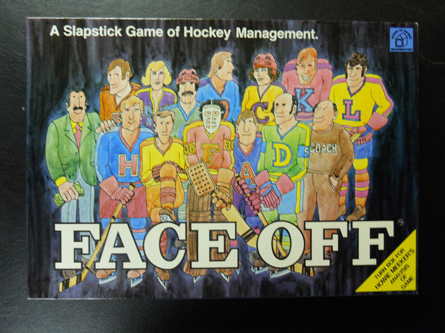 Face Off - A Slapstick Game of Hockey Management - 1974 - Cover