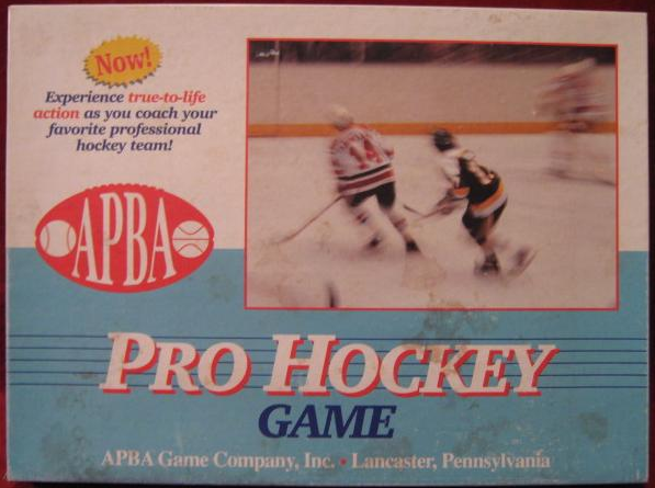 Vintage Board Hockey Game - Pro Hockey Game - APBA Game Co 1969