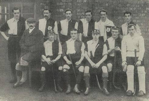 Lancashire Hockey Team - Men's - England - 1898