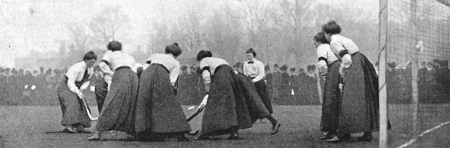 International Ladies Hockey - England vs Ireland @ Richmond 1901