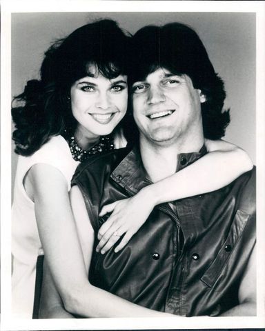 Carol Alt & Ron Greschner - Mid 1980s