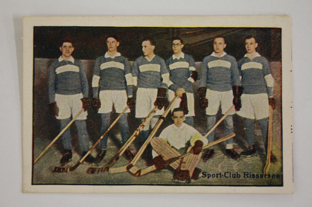 Antique Ice Hockey Card - Sport-Club Rissersee - 1928