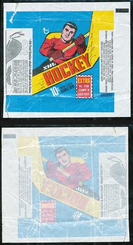 Hockey Card Wrapper 1969 1