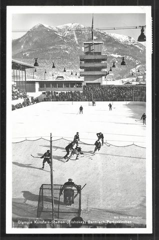 Olympic Ice Hockey - 1936 - Garmisch-Partenkirchen - Outdoors